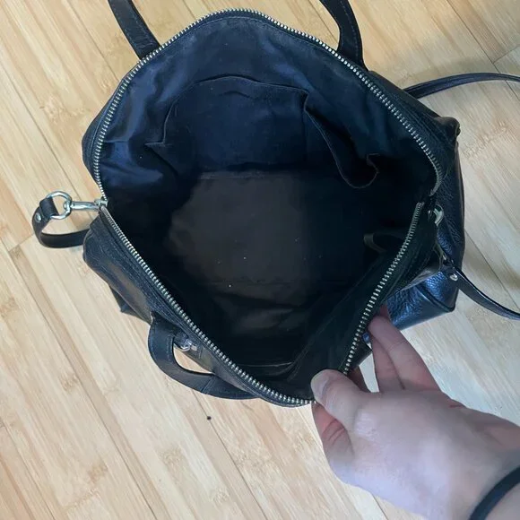 Coach Taylor leather shoulder/crossbody satchel bag - Picture 3 of 5